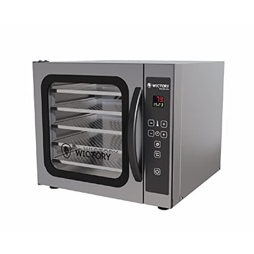 Forno turbo elétrico com vapor industrial WCV 35 220V Wictory 220v cinza metálico