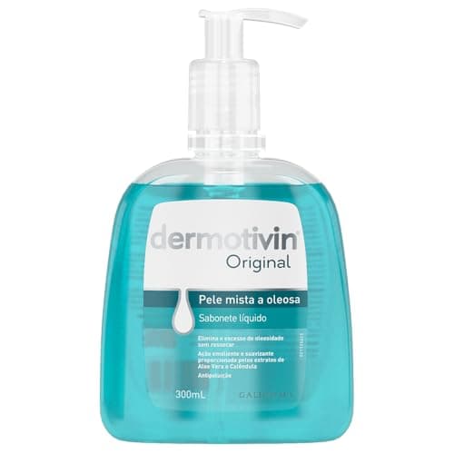 Dermotivin Sabonete Líquido Facial Pele Mista Original 300ml