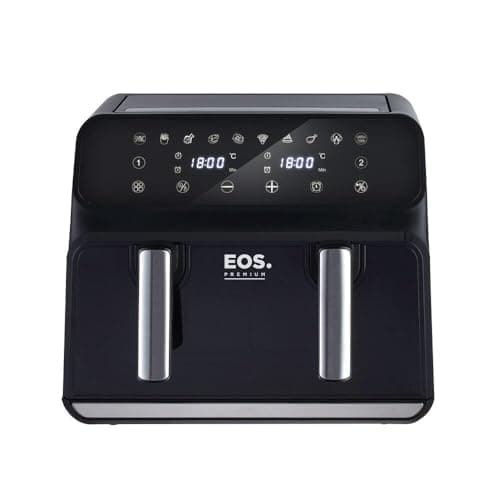 Fritadeira Air Fryer EOS 9 Litros Digital Dual Zone EAF90DD 110V com tela digital e controles de toque
