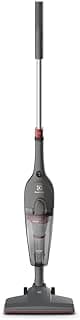 Aspirador vertical Electrolux com fio, 2 em 1, 110V, cinza e transparente