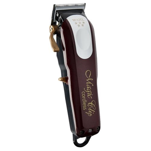 Wahl Professional - Cortador De Cabelo Sem Fio Magic Clip Da Série 5 Stagger-Tooth, Aparador De Cabelo Profissional Com Acessórios, Tempo De Execução De Mais De 100 Minutos, 120 V, 60 Hz