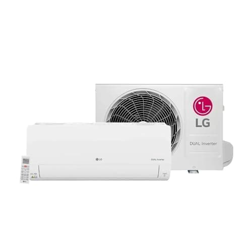 Ar condicionado split LG Dual Inverter Voice +AI 18000 BTU/h frio branco