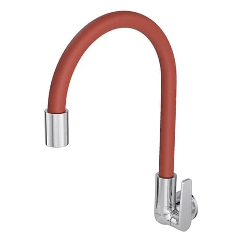 Torneira de Parede Para Cozinha Motion Cromado e Terracota Deca