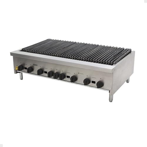 Charbroiler industrial Cgg120 Venâncio Aço Inox
