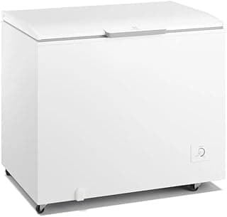 Freezer horizontal branco Electrolux 314L com tecnologia inverter HI330