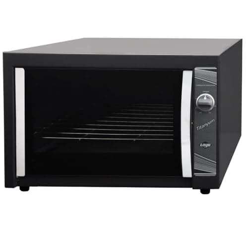 Forno a gás Titanyum Super Industrial Layr 1911 LAYR preto com grelha interna