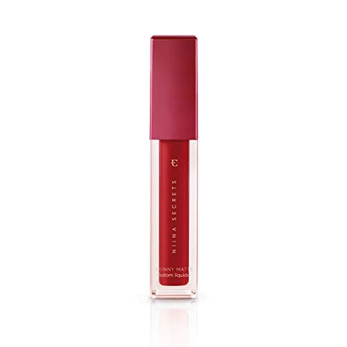 NIINA SECRETS BATOM LÍQUIDO SKINNY MATTE VERMELHO HIBISCO 4ML