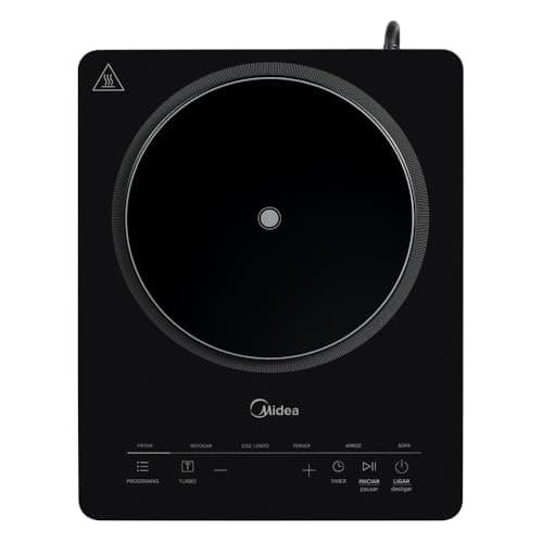 Cooktop 1 Boca de Indução Portátil Even Pro Midea CYDJ11-127v
