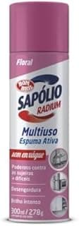 Espuma Ativada Multiuso Floral Sapólio Radium Bombril 300ml - Limpeza Prática e Poderosa