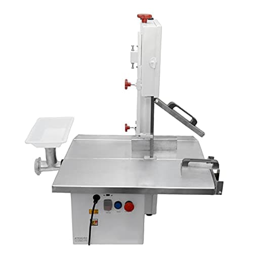 Serra Fita De Bancada Bigolar 1/3 CV Bocal 7 Mesa Móvel Bivolt