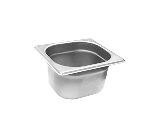 Cuba Gastronômica Inox GN 1/6x100 mm 1,52 L sem alça
