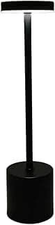 Luminária de Mesa LED com 3 Níveis de Luz (Fria, Neutra e Quente), Ajustável, com Entrada USB para Carregamento – Ideal para Escrivaninha, Estudo, Leitura e Home Office – PRETA 34,5cm