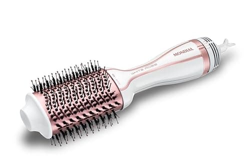 MONDIAL Escova Secadora, Branco/Rose Gold, 1200W, Bivolt - ES-50
