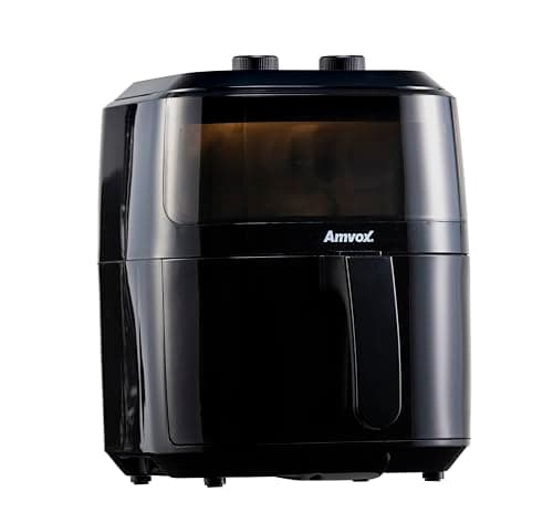 Fritadeira elétrica Amvox ARF 1250 220V 5,5L 1400W cor preta