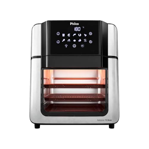 Fritadeira Air Fryer Oven Philco 15L Painel Digital PAF15A 127V