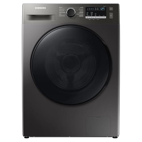 Lavadora de roupas Samsung Digital Inverter preta, 11kg, 220V, vista frontal