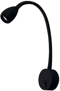 Arandela Led 3w 3000k Haste Flexível Quarto Cabeceira Cama Leitura