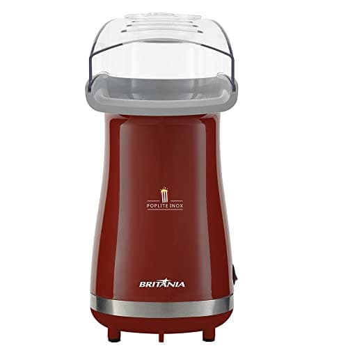 Pipoqueira, Poplite inox Bpi01vi, Vermelho, 127V, Britânia