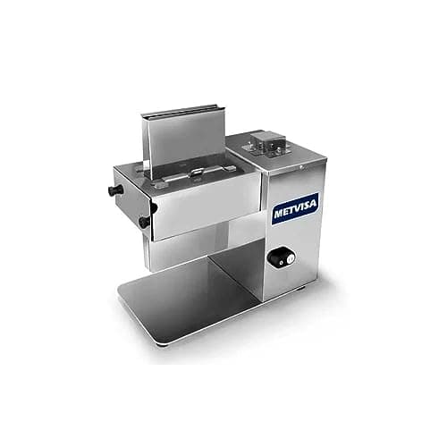 Preparador e Amaciador de Carnes 220V Metvisa Cinza em fundo branco