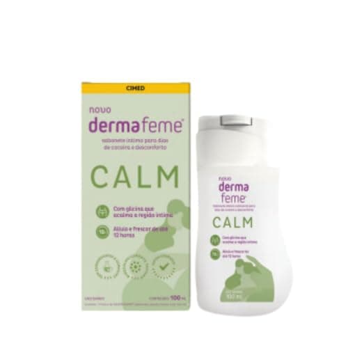 Dermafeme Calm Sabonete Líquido Íntimo 100ml