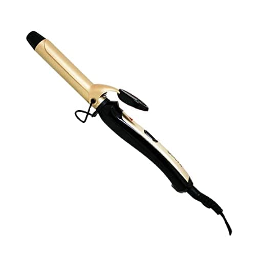 Modelador De Cabelos Cachos Profissional 2 Em 1 Revestimento Em Cerâmica Bivolt 19mm Para Mechas Cabo 360º Rápido Aquecimento LINHA PREMIUM ONYK