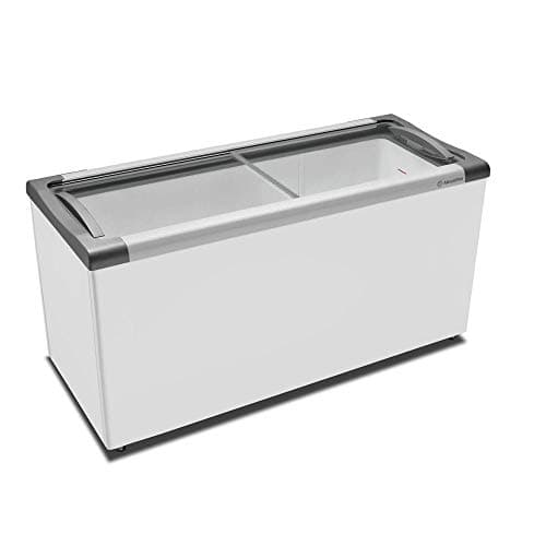 Freezer expositor horizontal branco 505 litros Metalfrio NF55SB 220V