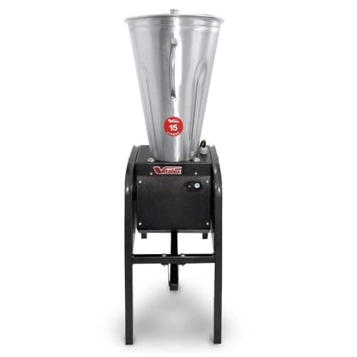 Liquidificador industrial Vitalex com recipiente de aço basculante, 15L, 3500rpm, 220V