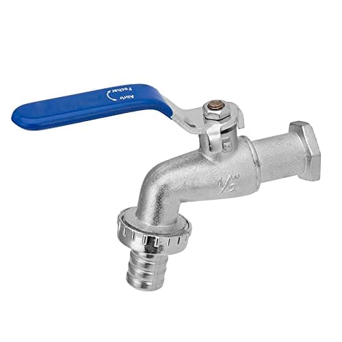 Torneira Esfera De Jardim C/Bico Uso Geral 1/2 X 3/4