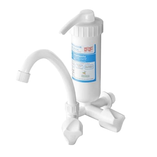 Torneira Bica Móvel Plus de Parede Com Filtro Branca - HERC