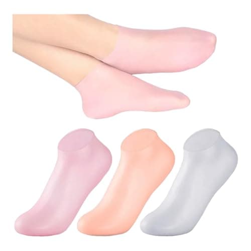 Meia Hidratante Para Pés Rachado Ressecado Tratamento Para Rachaduras Ressecamentos Pés Desidratado Reutiizável 20 a 30 Minutos Diariamente Federal's Store