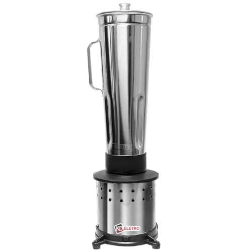 Liquidificador Industrial Alta Rotação 4 Litros com Jarra de Aço Inoxidável - KD ELECTRO
