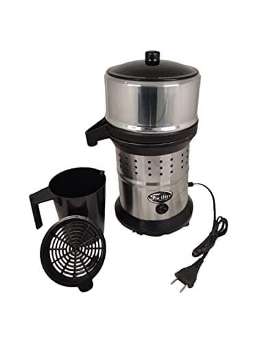 Espremedor Extrator de Suco Laranja Industrial Inox 500w Bivolt 1 L