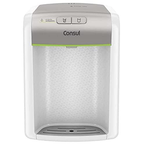 Purificador de água Consul Prata refrigerado com proteção antibactérias - CPB34AS Bivolt