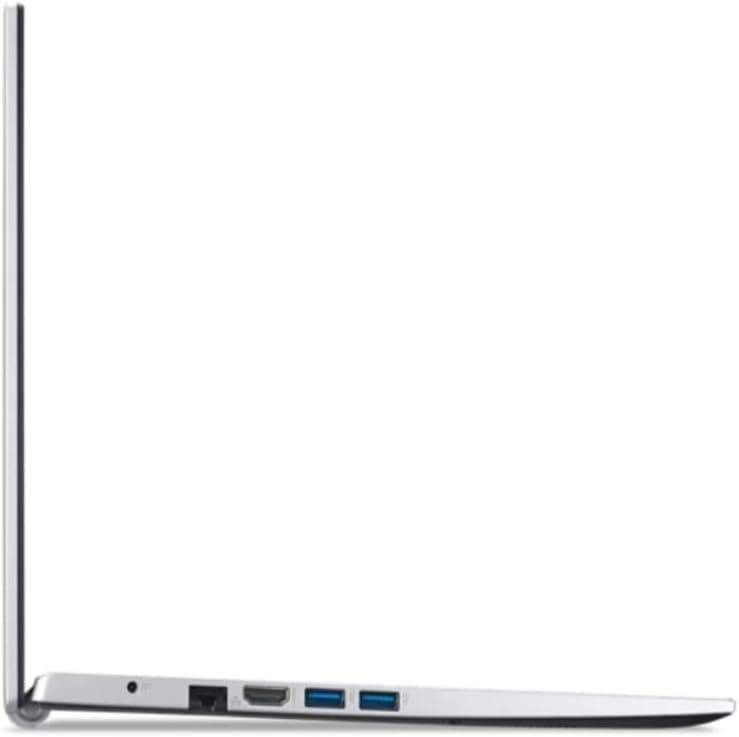 acer Notebook Aspire, tela LCD FHD de 15,6 polegadas (1920 x 1080), Intel i5-1135G7, RAM DDR4 de 12 GB, SSD PCIe de 512 GB, webcam, HDMI, RJ45, Wi-Fi 6, Windows 11 Home, prata, mouse pad TWE
