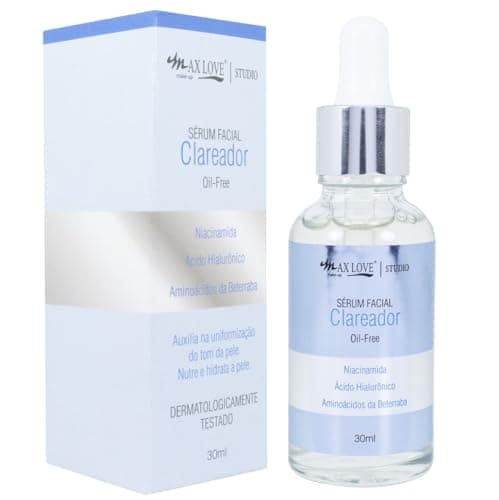 Sérum Clareador Max Love, Azul, 30ml