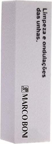 Bloco Lixa para Unhas, 6047, Marco Boni, Branco, 1 Unidade