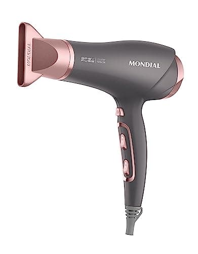MONDIAL Secador de Cabelos, Grafite/Rose, 2000W, 110V - SCN-11