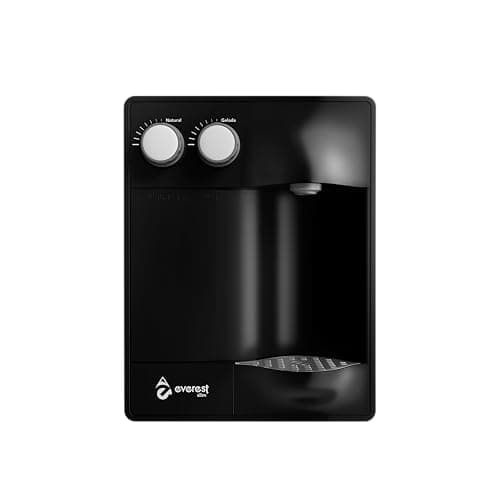 Purificador de Água Refrigerado por Compressor Soft Everest Slim Preto 110v
