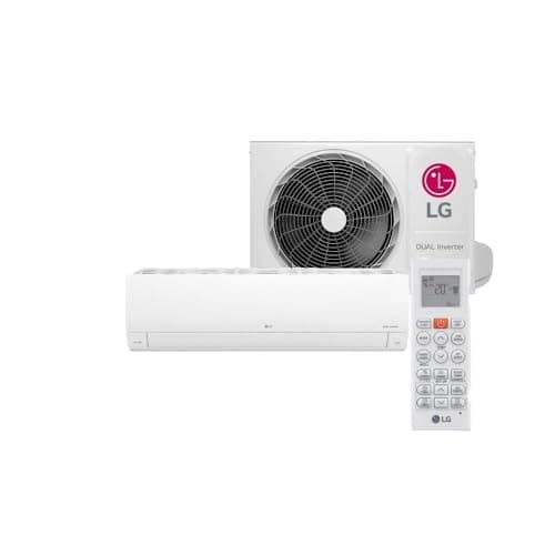 Ar-condicionado LG DUAL Inverter Voice +AI 12.000 BTU Frio 127V com controle remoto