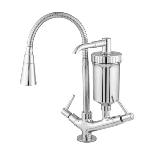 Torneira Com Filtro Gourmet Pia Cozinha Mesa Bancada Cone