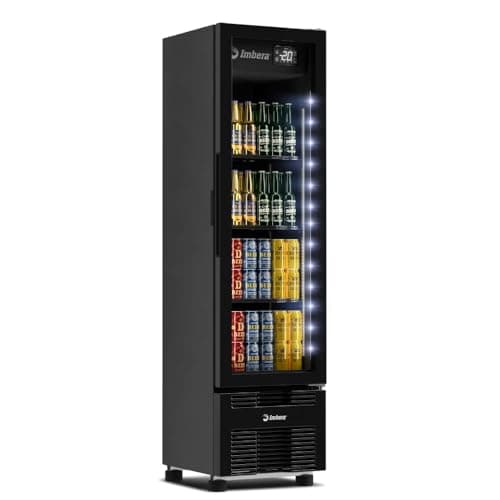 Cervejeira Imbera CCV144S Porta de Vidro 244L Full Black - Bivolt