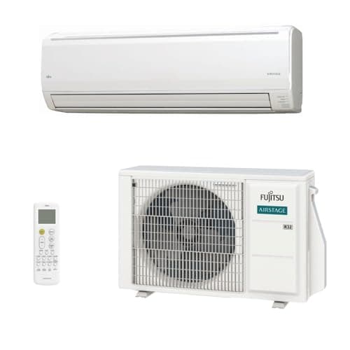 Ar-condicionado Split HW Inverter Fujitsu Airstage Premium 18.000 BTUs R-32 Só Frio 220V branco