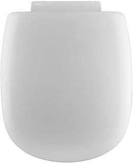Tampa de vaso sanitário branca Soft Close Vogue Plus para bacia Deca