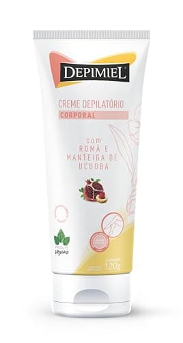Creme Depilatório Corporal c/Romã e Manteiga de Ucuuba-120g