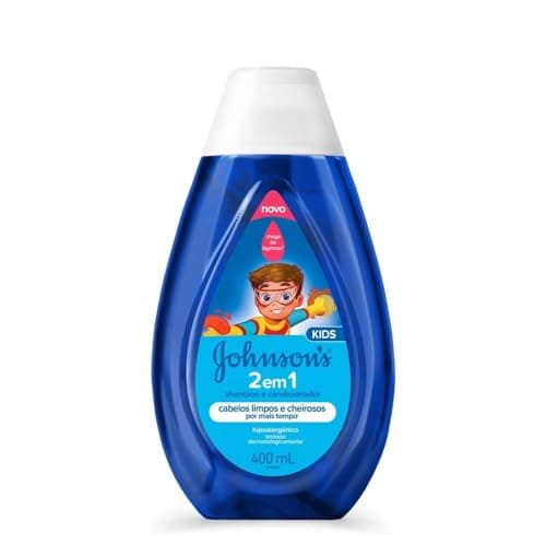 Johnson's Shampoo e Condicionador Infantil 2 em 1, 400ml