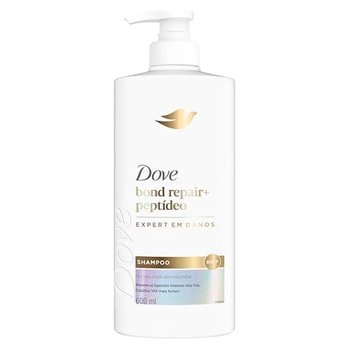 Dove Shampoo Bond Intense Repair + Peptídeo 600ml Pump