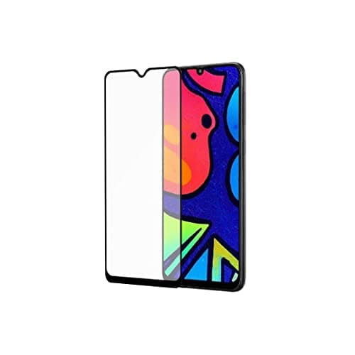 Película de vidro 3D para Samsung Galaxy M21S cobre tela toda, transparente