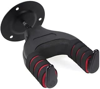 Suporte de parede Bertô para violão, guitarra, violino, baixo e ukulele com trava automática