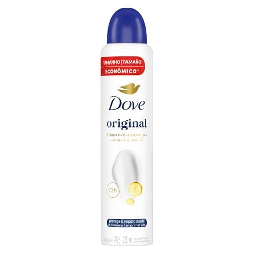Dove Desodorante Antitranspirante Aerossol Original 250 ML, Leve Mais e Pague Menos