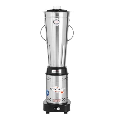 Liquidificador industrial Spolu SPL-051, 8 litros, 1000W, baixa rotação, aço inoxidável
